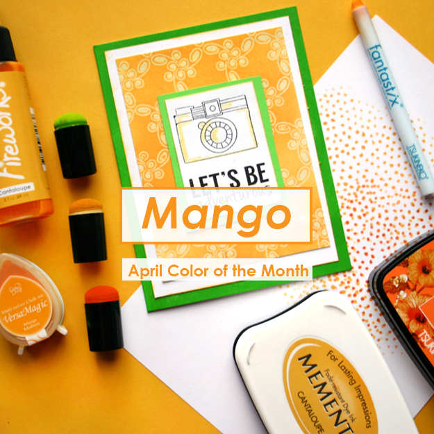 Mango is April's Color of the Month 2018