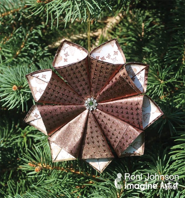 Learn How to Create Foil Paper Christmas Ornaments