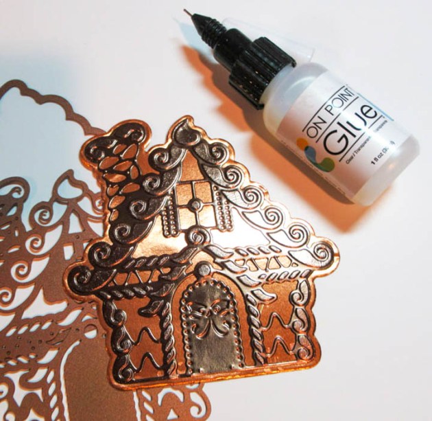  Gingerbread House from Rinea's Glossy Mocha/Gold Foil