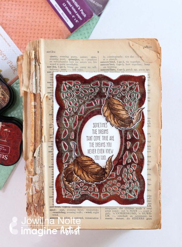 Create an Inspiring Card with Rinea Foil