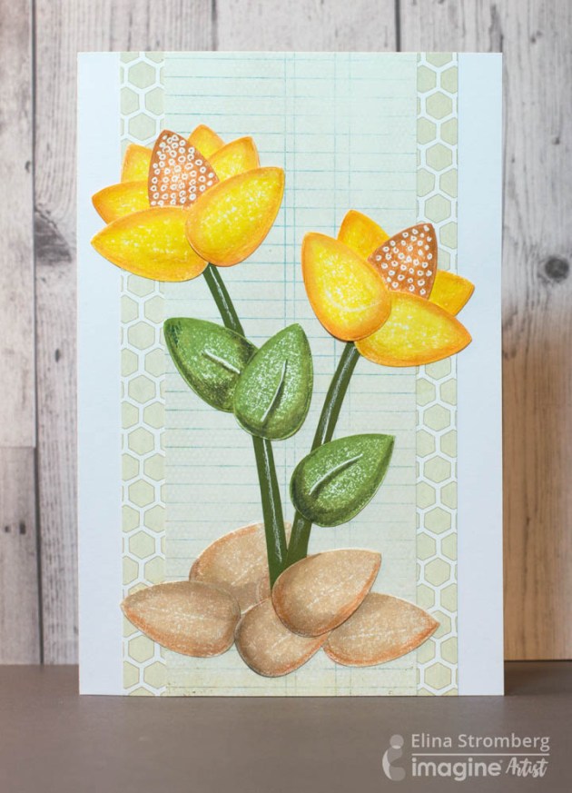 Learn How To Make A Paper Flower Spring Card