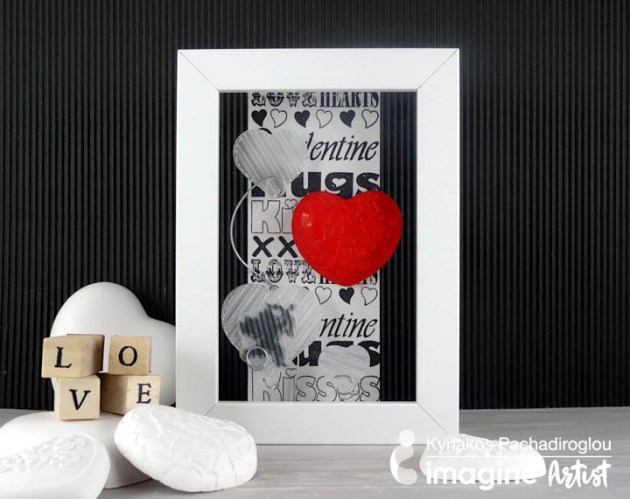 See How to Make a Layers of Hearts for Valentines