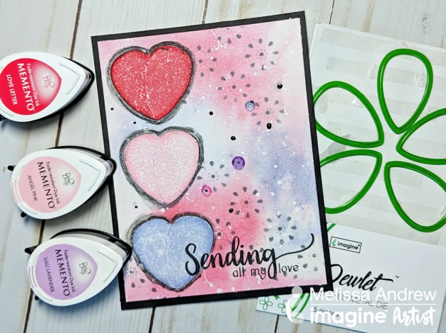 Make a Valentine's Card Using New Dewlets