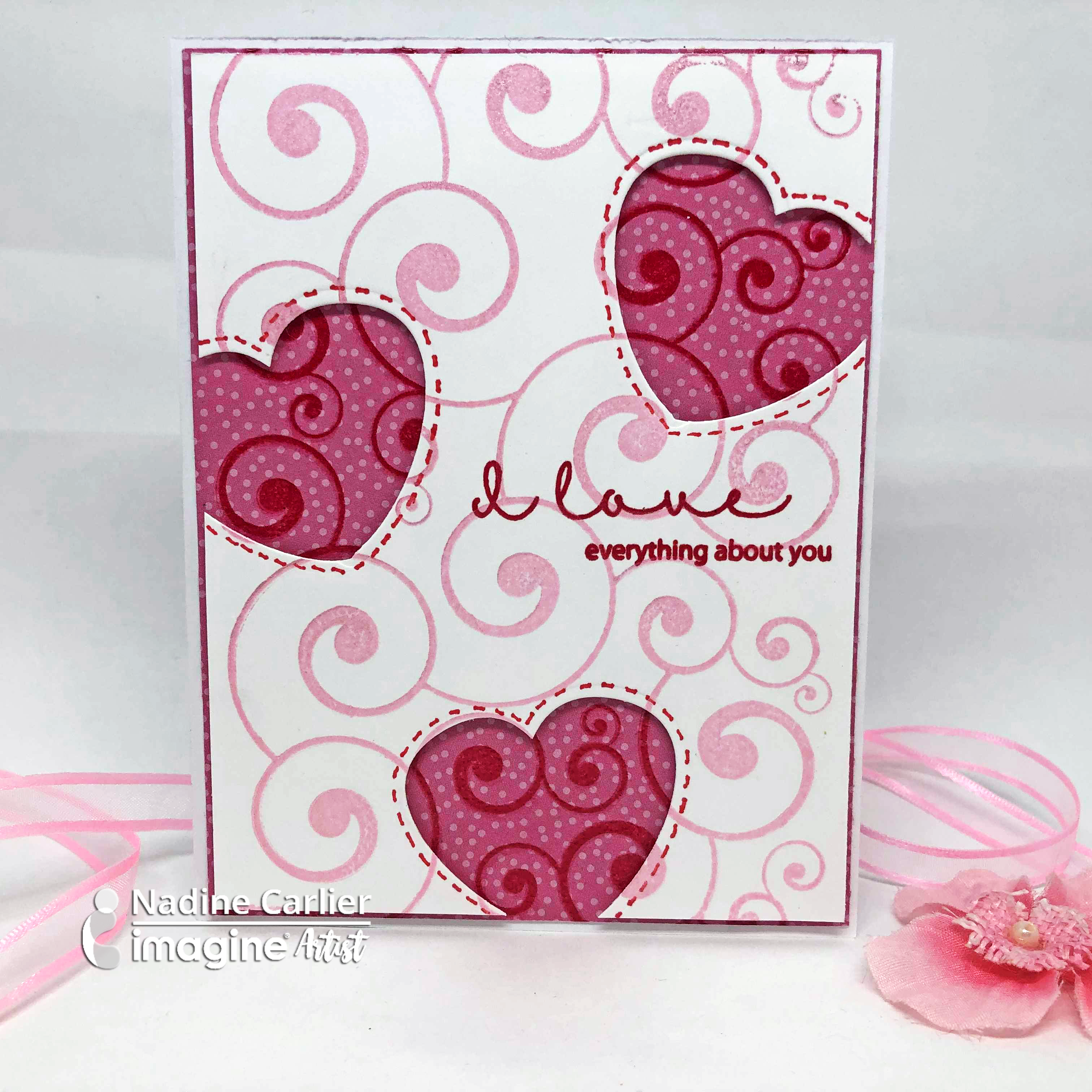 Valentine's Day Card by Nadine Carlier IC