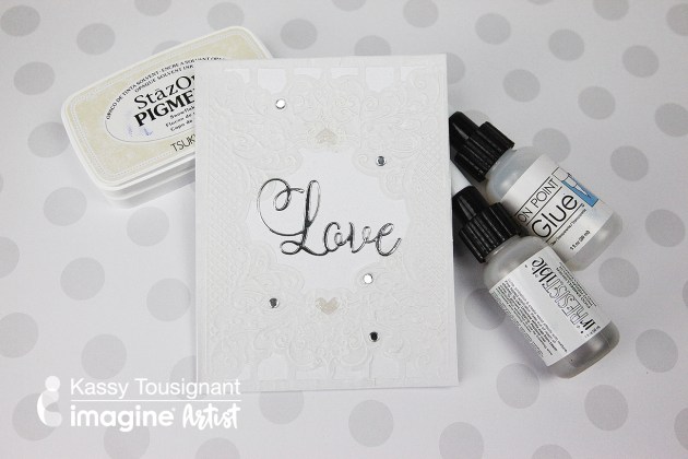 Quick &amp; Easy Wedding Invitation Tutorial using Shimmer and Vellum Cardstock