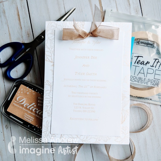 Learn to Make DIY Wedding Invites with Delicata