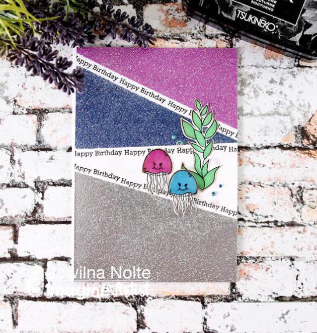 Sparkle And Shine With This Jellyfish Theme Birthday Card