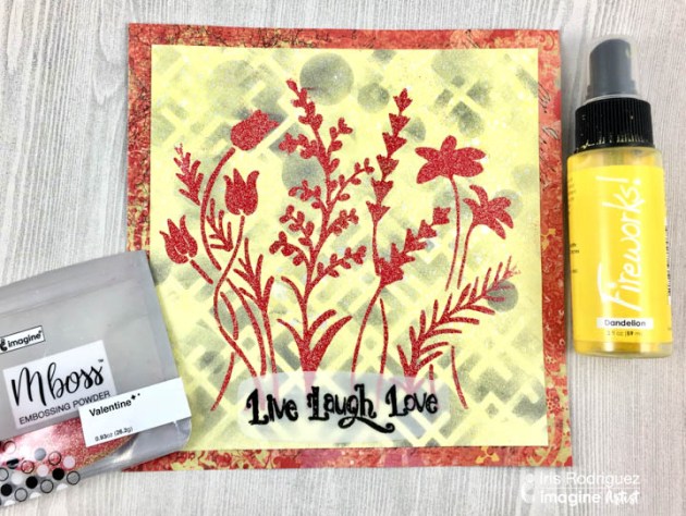 Create A Live Laugh And Love Greeting Card