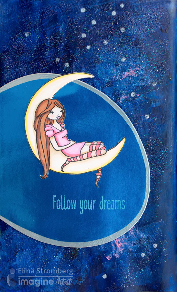 Learn to Decorate an Art Journal &amp; Follow Your Dreams