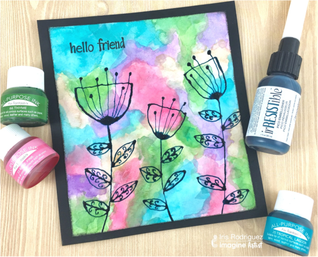 Create a "Hello Friend" Card with Pico Embellisher