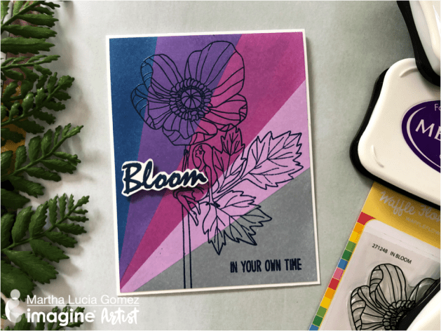 See How to Use Blending and Embossing to Create a Beautiful Card