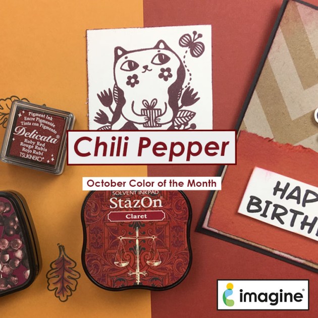 Color of the Month for October is Chili Pepper
