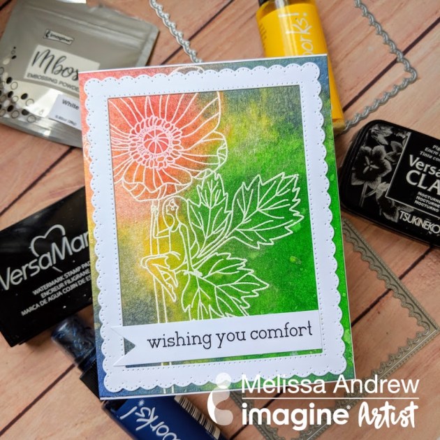 See How White Embossing Powder Creates a Gorgeous Card Design