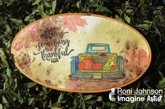 Learn How to Color and Stamp on Fabric for a Harvest Fall Theme