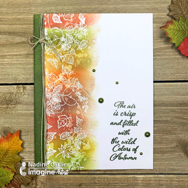 Autumn Card by Nadine Carlier ic