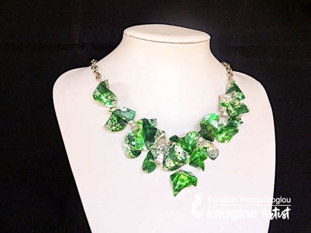 Learn How to Create this Dynamic Looking Ruffle Necklace