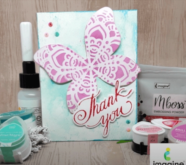 Learn How to Make a Butterfly Thank You Card | Imagine Blog