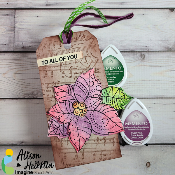 Poinsettia Tag 10 600