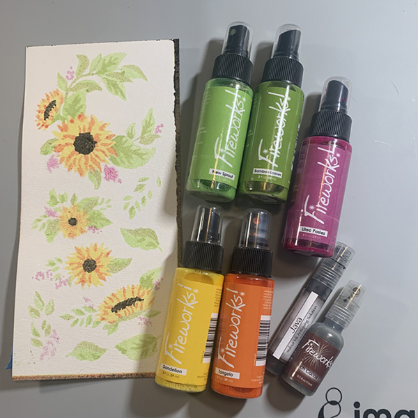 2022-Aug-WatercolorFireworksSunflowers-Step6