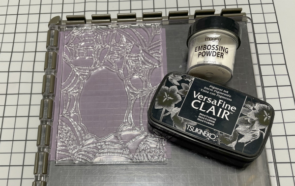 2022 - September - Martha Lucia Gomez - Halloween Card Step 1