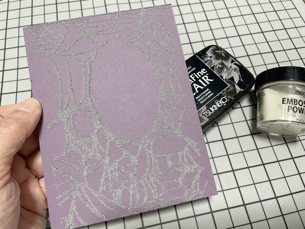 2022 - September - Martha Lucia Gomez - Halloween Card Step 2