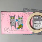 Pawsome Card with VersaColor and Memento Inks | Imagine Blog